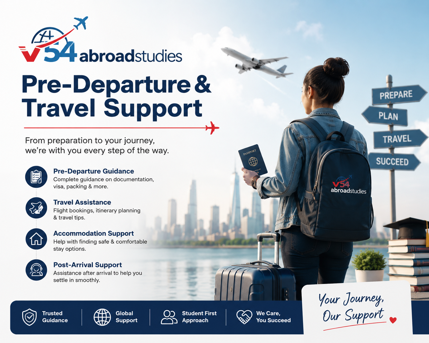 Pre-Departure & Travel Support